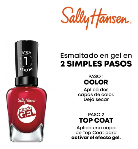 Esmalte de uñas SALLY HANSEN – Miracle Gel™ Cant Beet Royalty 474