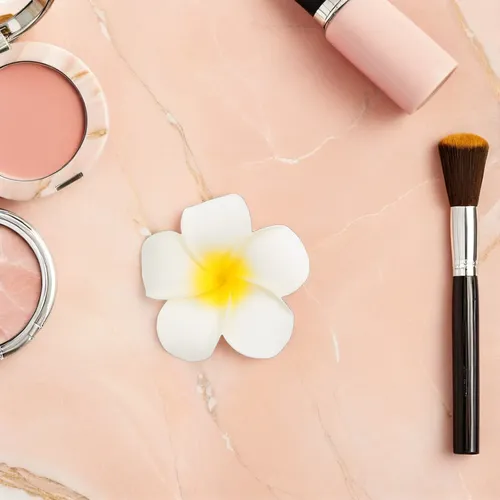 20 Pinzas De Flor De Plumeria Accesorios Para El Cabello