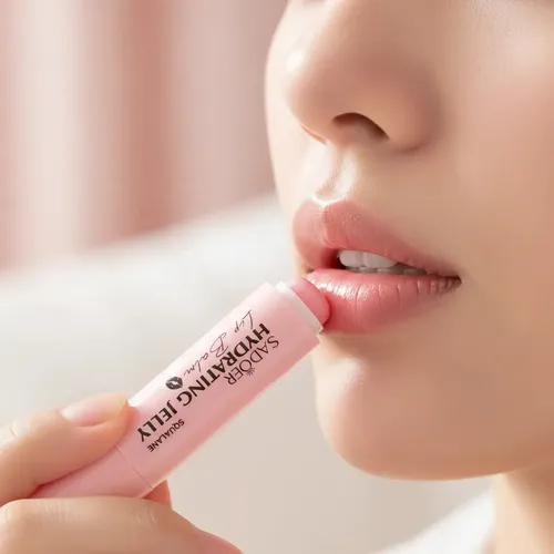 Balsamo Labial Frutilla Escualano Brillo Antigrietas Sadoer