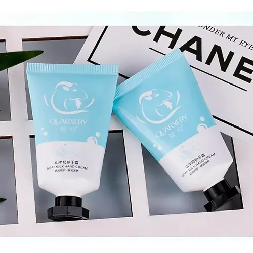 Crema Hidratante Manos Leche De Cabra Blanqueadora Premium