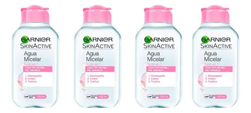 Pack Agua Micelar Garnier Pure Active 100 Ml