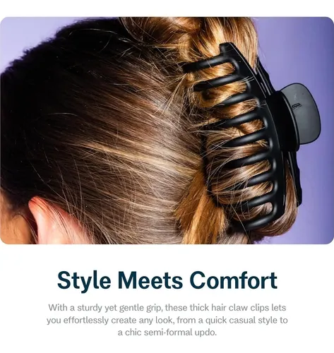 Clips De Garra Gimme Beauty Para Cabello Grueso