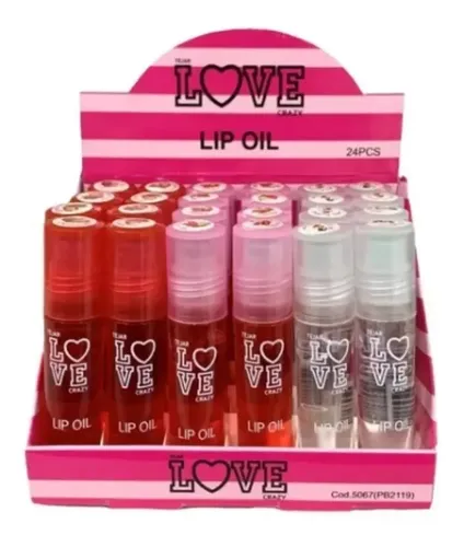 Brillo Labial A Bolilla Con Gliiter Love Crazy T5006 Lefemme