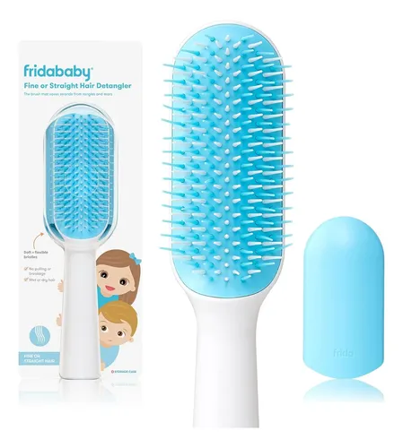 Cepillo Desenredante Frida Baby Kids Para Cabello Fino Y Lis