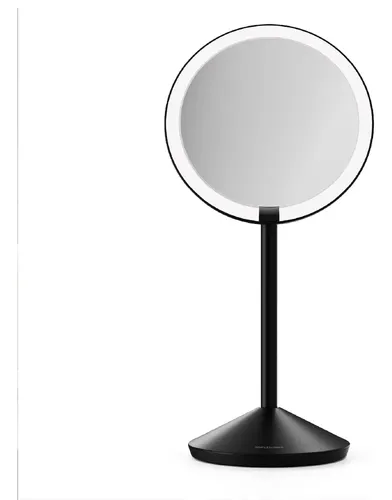 Espejo Con Sensor Simplehuman Plegable De 5 Pulgadas Con Aumento Redondo