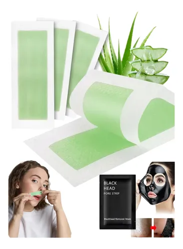Bandas X30 Depilacion Facial +3 Mascarilla Puntos Negros Kit