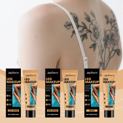 Funda Correctora Para Tatuajes De Color Marrón Oscuro
