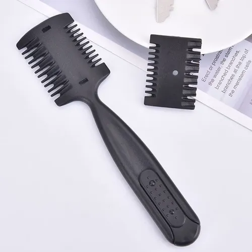 Peine De Afeitar Lateral Para Cabello, Moldeador De Capas, A