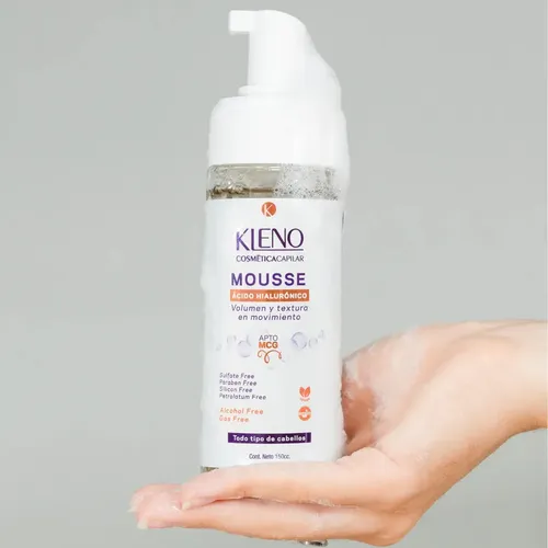 Mousse ácido hialuronico volumen apto Mcg Kleno 150cc