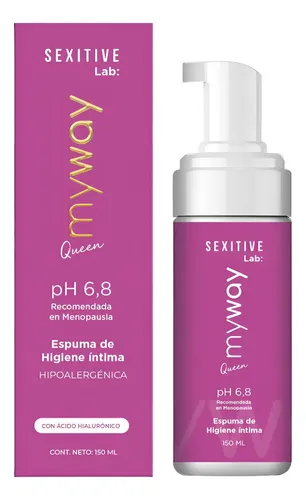 Espuma De Higiene Intima Femenina Menopausia Ph 6,8 150ml