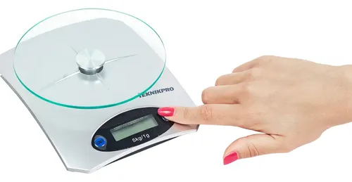 Balanza Digital Peluqueria Profesional Scale Teknikpro Color Gris