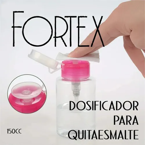Dosificador Líquidos Acetona Quitaesmalte Manicuría 150 Ml