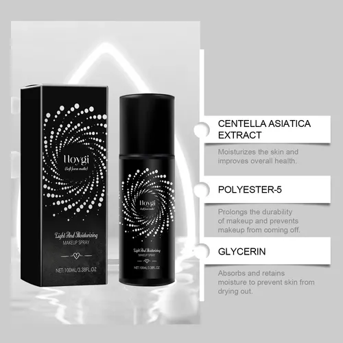 *spray Fijador Hidratante Hoygi Para Un Maquillaje Duradero.