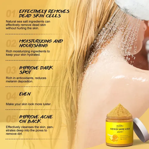 Exfoliante Corporal Pop Modern.c Con Cúrcuma Y Vitamina C