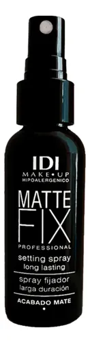 Spray Fijador Idi Make Up Matte Fix Larga Duración 45 Ml