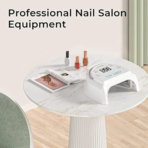 Lámpara De Uñas Profesional Inalámbrica Led Uv De