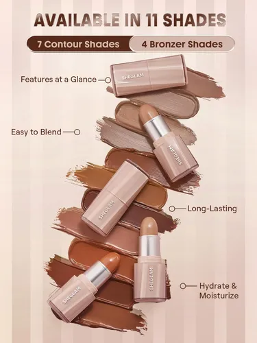 Barra Bronceadora Y Contorno Facial Sheglam Soft Tan