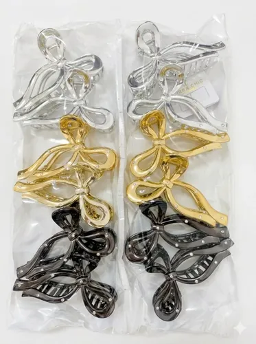 Broches Para El Pelo X3 Strass Mujer Cabello Urbanchic 1016