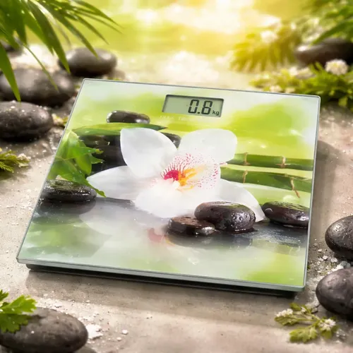 Balanza Personal Digital Kilos Para Baño Vidrio Templado