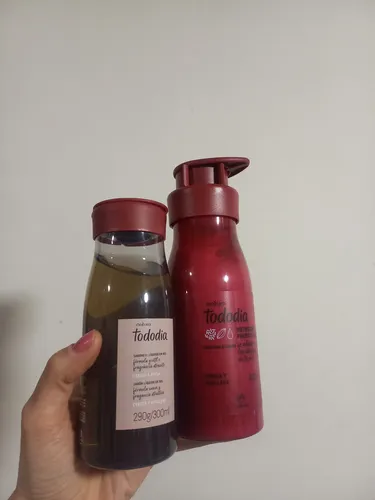 Kit Natura Tododia Crema Corporal Y Jabón Líquido En Gel