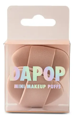 Makeup Puff Dapop – Dos Mini Esponjas Suaves Para Maquillaje Rosa Mini