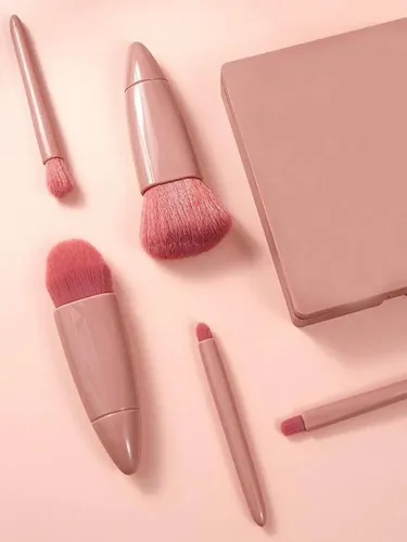 2 Kits De Maquillaje Portátiles, Espejo Profesional