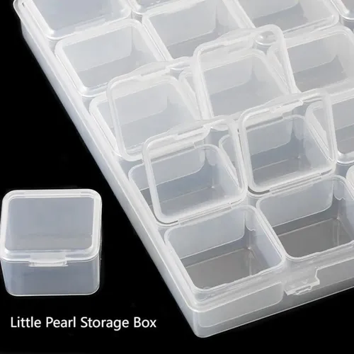Caja De Almacenamiento De 2 Cuentas, Caja De Almacenamiento