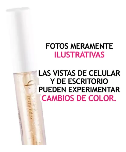 Gloss Labial Laca Ultra Brillo Con Destellos By Cinthia Ap