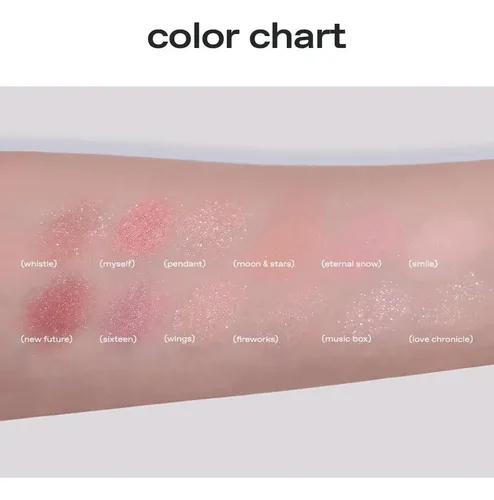 Paleta Glow Anime 12 Tonos Ojos
