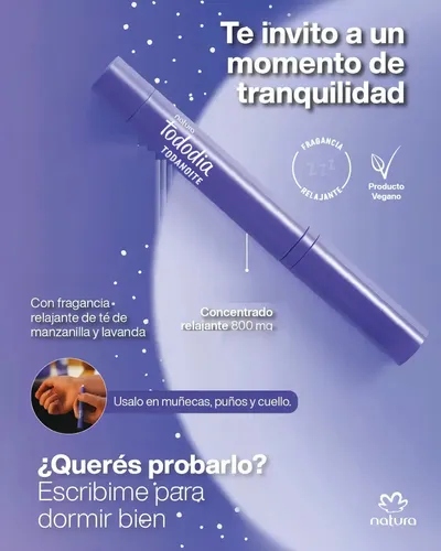 Concentrado Relajante Natura Tododia Todanoite 800mg