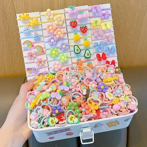 100 Unidades De Cintas Pequeñas Para El Pelo Para Niños, Bon