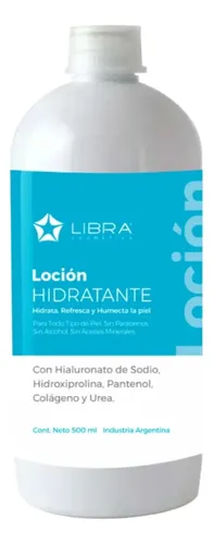Libra Loción Tónica Hidratante Todo Tipo De Piel 500ml X3