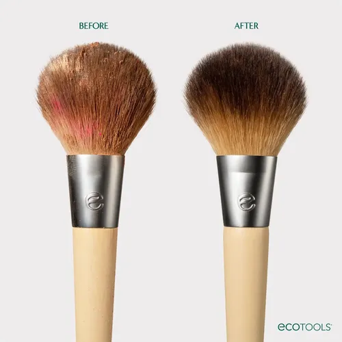 Champú Con Brocha Y Esponja De Maquillaje Ecotools Xl 473 Ml