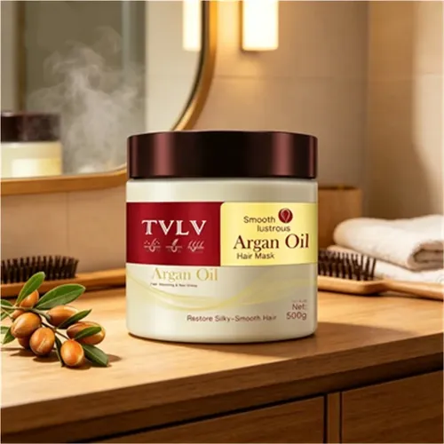 Español: Tvlv Mascarilla Capilar Con Aceite De Argán,