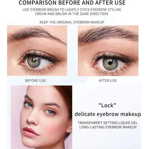 Gel Fijador De Cejas Transparente Dageda 51.3g Resistente