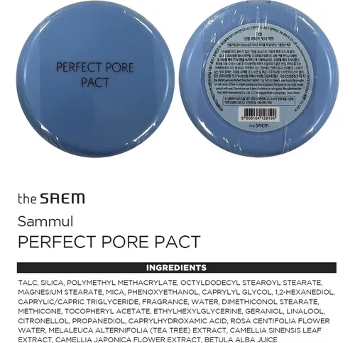 Polvo Compacto Fijador Y Control De Sebo Coreano