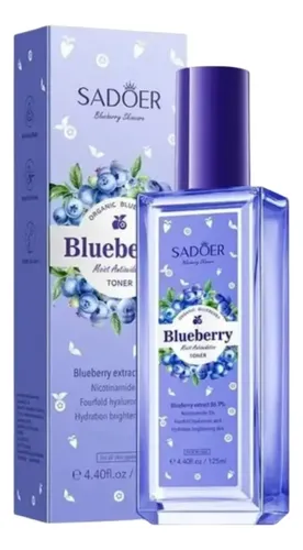 Locion Facial Blueberry Extracto De Arandanos 105ml Sadoer Todo Tipo De Piel Día/noche