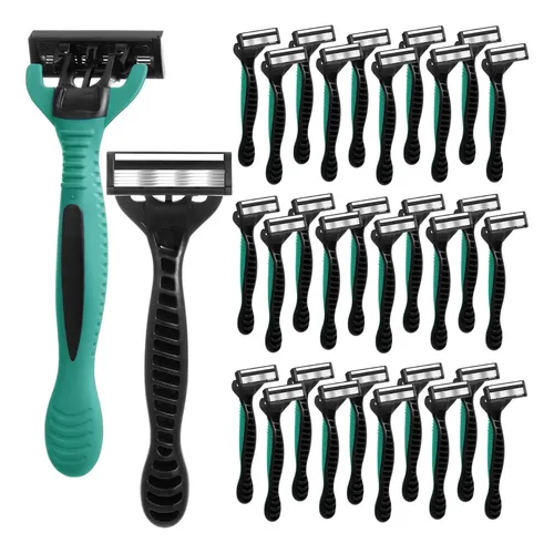 20 Uds Desechables De 5 Cuchillas Compatibles Con Masta