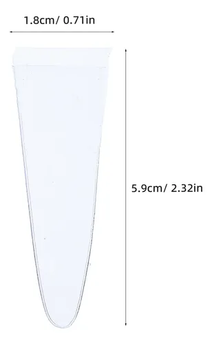 50 Piezas De Funda Con Punta De Tijera: Funda De Protección