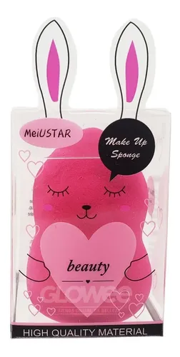 Esponja Maquillaje – Bunny Beauty Blender- Calabaza – Glowee