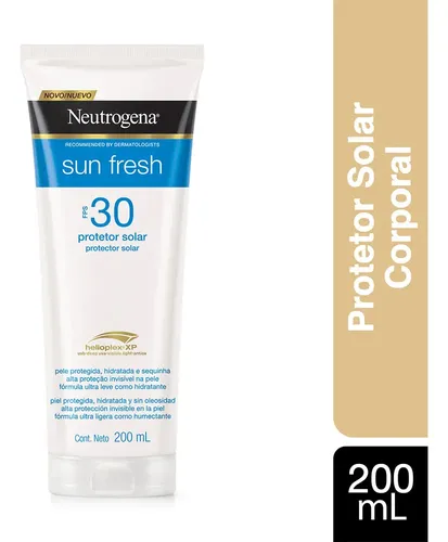 Neutrogena Sun Fresh Protector Solar Fps 30 Corporal 200ml