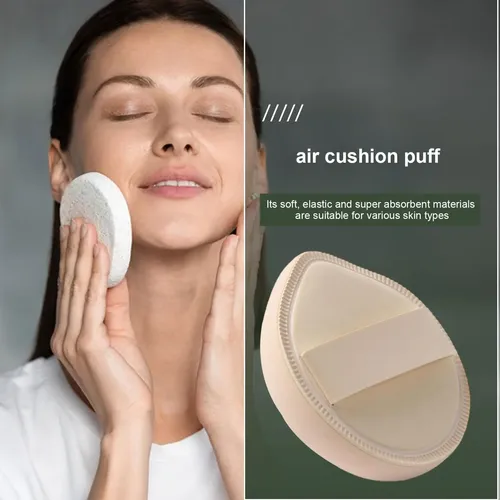 Esponja Y Aplicador Para Maquillaje En Polvo