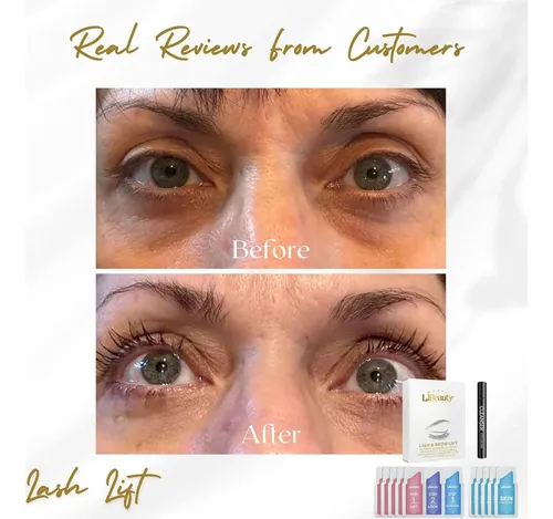 Kit Lifting Pestañas Y Cejas Libeauty 20 Sobres Coreanos