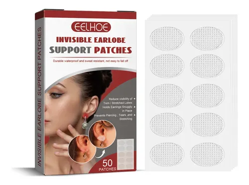 Parches Invisibles De Soporte Para Lóbulos De Oreja