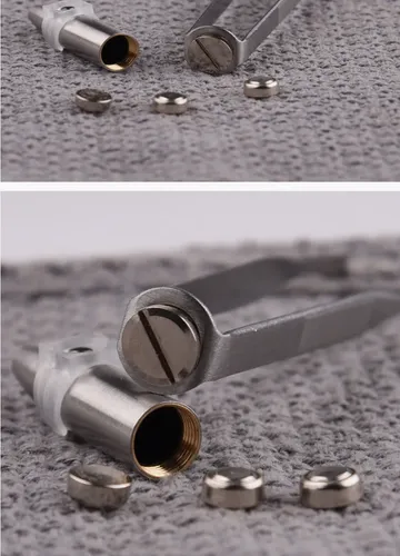 Pinzas De Luz Led Para Cejas, Depilación, Plata