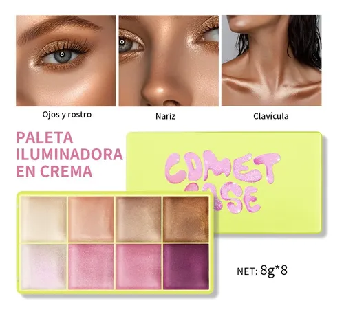 Paleta De Iluminadores En Crema –multi-tonos