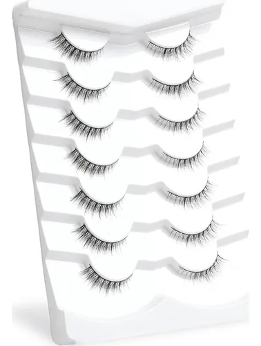 Pestañas Postizas Onlyall Hf50-short Lashes 7 Pares
