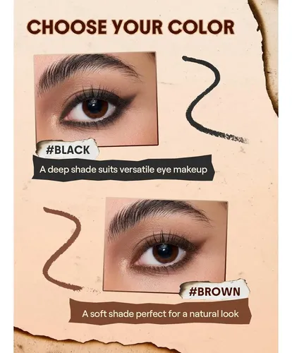 Lápiz De Eyeliner Cremoso Sheglam A Prueba De Agua