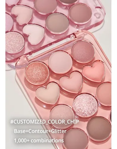 Paleta De Sombras Colorgram Pin Point 01 Durazno Y Coral