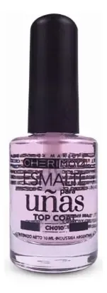 Esmalte Para Uñas Top Coat Cherimoya 10ml Manicuria